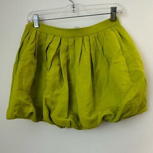 Lime Green Bubble skirt